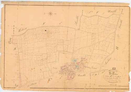 Billom - 51 FI 124      Section E de Tinlhat, 2ème feuille