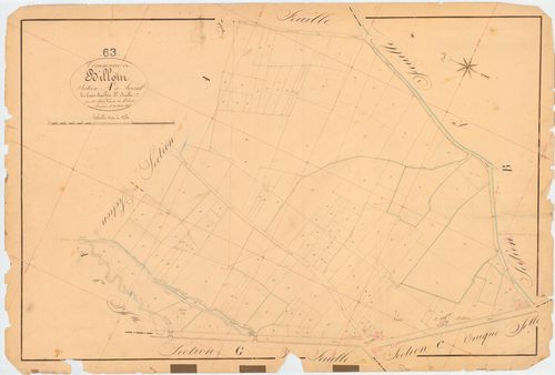 Billom - 51 FI 111      Section A de Sarsat, 3ème feuille