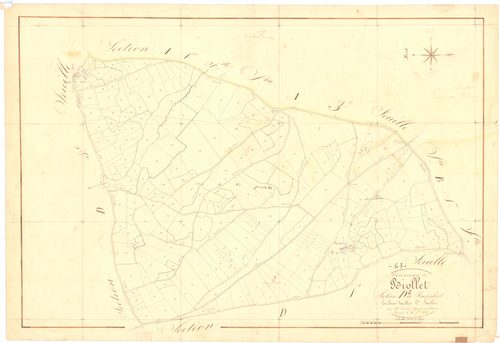 Biollet - 53 FI 101      Section D de Bascobert, 2ème feuille