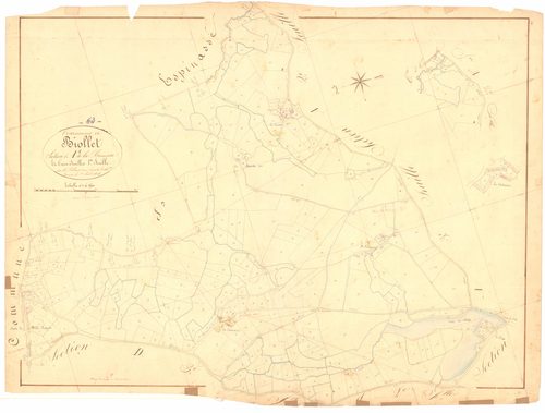 Biollet - 53 FI 91      Section A de la Brousse, 1ère feuille