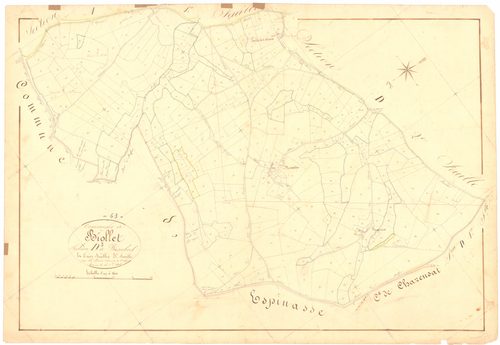 Biollet - 53 FI 102      Section D de Bascobert, 3ème feuille