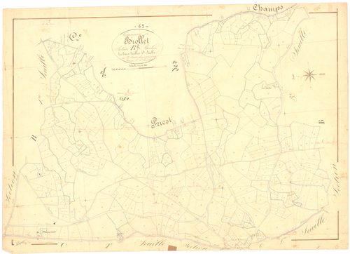 Biollet - 53 FI 95      Section B de Boulard, 2ème feuille