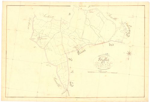 Biollet - 53 FI 96      Section B de Boulard, 3ème feuille