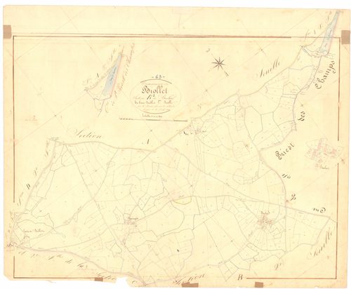 Biollet - 53 FI 94      Section B de Boulard, 1ère feuille