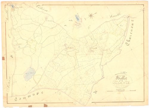 Biollet - 53 FI 99      Section C du Bourg, 3ème feuille