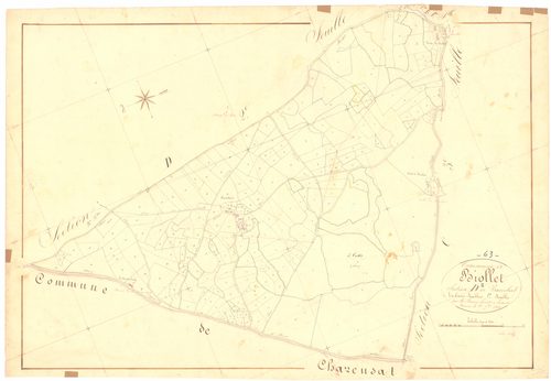 Biollet - 53 FI 100      Section D de Bascobert, 1ère feuille