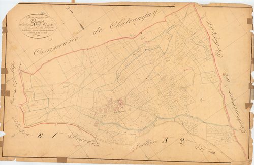 Blanzat - 51 FI 135      Section A de Ceyre, 1ère feuille
