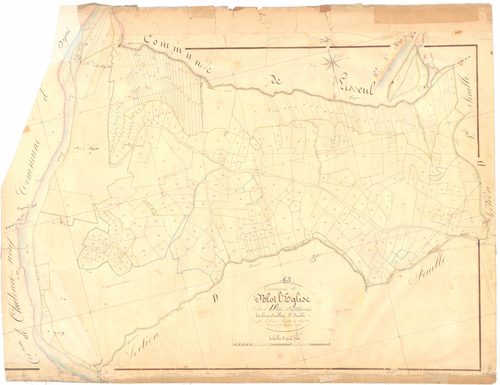 Blot-l'Église - 53 FI 112      Section D des Villards, 2ème feuille