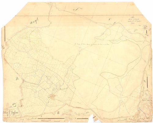 Blot-l'Église - 53 FI 109      Section C des Berniards, 1ère feuille