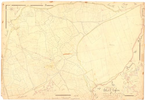 Blot-l'Église - 53 FI 104      Section A de la Faye et les Ollières, 1ère feuille