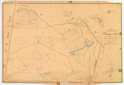 Bort-l'Étang - 51 FI 158      Section A du Bourg, 2ème feuille