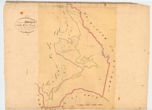 La Bourboule - 51 FI 169      Extrait du plan parcellaire de la commune de Murat-le-Quaire