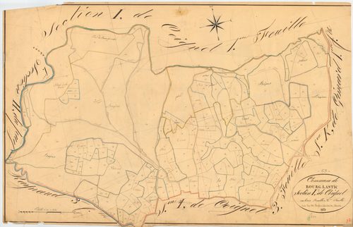Bourg-Lastic - 51 FI 190      Section I de Coignet, 2ème feuille