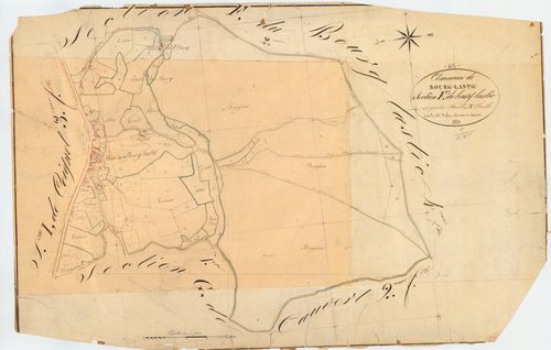 Bourg-Lastic - 51 FI 181      Section F du Bourg, 3ème feuille