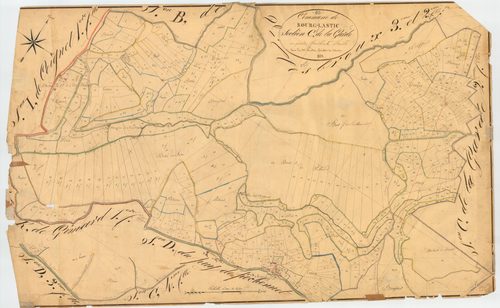 Bourg-Lastic - 51 FI 173      Section C de la Garde, 1ère feuille