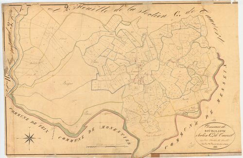 Bourg-Lastic - 51 FI 185      Section G de Tauvert, 3ème feuille