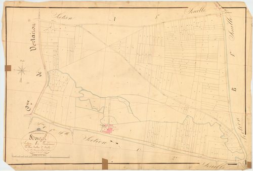 Bouzel - 51 FI 196      Section A des Bourdarias, 2ème feuille