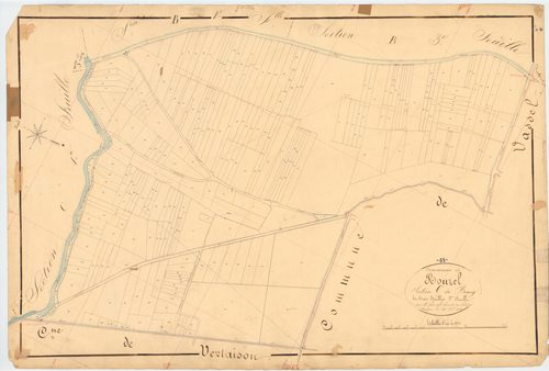 Bouzel - 51 FI 202      Section C du Bourg, 3ème feuille