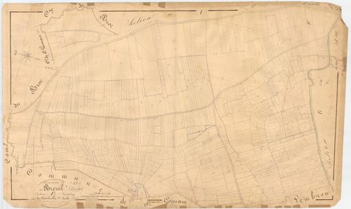 Le Breuil-sur-Couze - 54 Fi 190      Section A de Barthélémy, 1ère feuille (totalité)