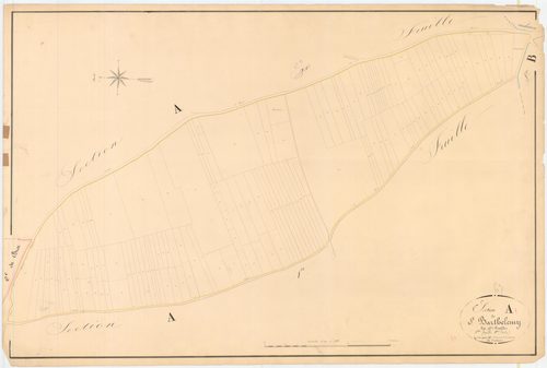 Le Breuil-sur-Couze - 54 Fi 191      Section A de Barthélémy, 1ère feuille (partie)