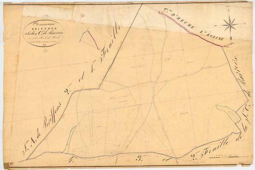 Briffons - 51 FI 209      Section C de Barreix, 1ère feuille