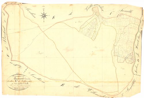 Bromont-Lamothe - 53 FI 127      Section E de Villemonteix, 2ème feuille