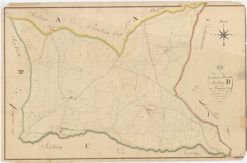 Brousse - 55 FI 146      Section B de Fougères, 2ème feuille