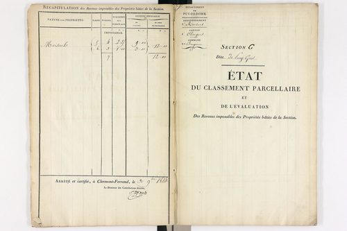 Le Brugeron - P 12374/5      Section G
