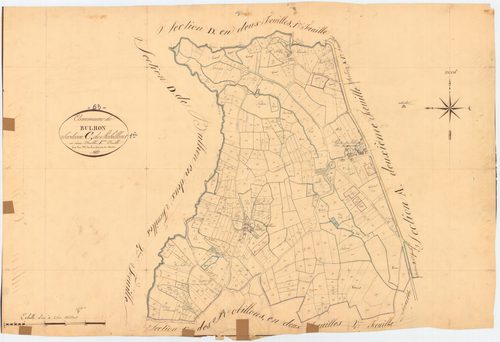 Bulhon - 55 FI 173      Section C des Robillons, 1ère feuille