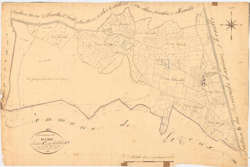 Bulhon - 55 FI 174      Section C des Robillons, 2ème feuille