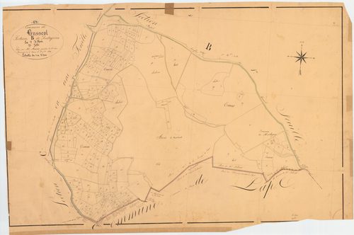 Busséol - 51 FI 229      Section B de Roudeyrias, 2ème feuille