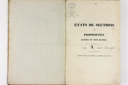 Bussières - P 10116/1      Section A