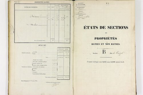 Bussières - P 10116/2      Section B