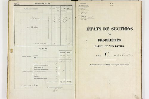 Bussières - P 10116/3      Section C