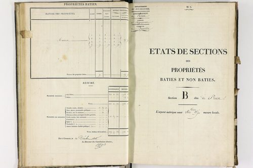 Bussières - P 10113/2      Section B