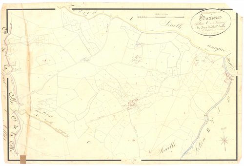 Buxières-sous-Montaigut - 53 FI 150      Section C des Gaumes, 1ère feuille