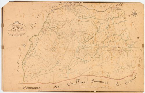 Ceilloux - 51 FI 255      Section A du Bost, 2ème feuille