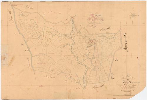Celles-sur-Durolle - 55 FI 183      Section C de Choux, 1ère feuille