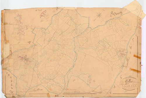 Celles-sur-Durolle - 55 FI 181      Section B de Sarraix, 1ère feuille