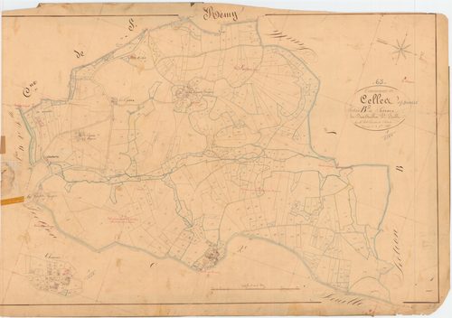 Celles-sur-Durolle - 55 FI 182      Section B de Sarraix, 2ème feuille