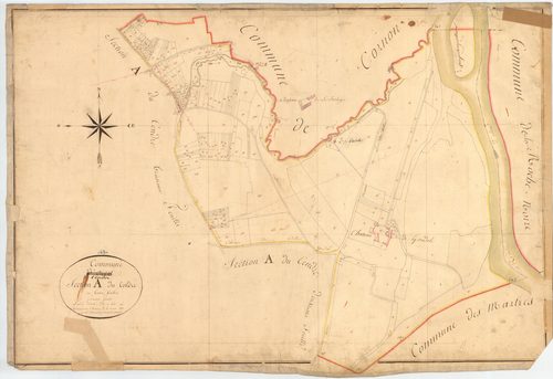 Le Cendre - 51 FI 259      Section A du Cendre, 1ère feuille