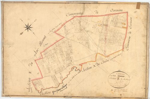 Le Cendre - 51 FI 264      Section E du Lac Bonnet, 1ère feuille
