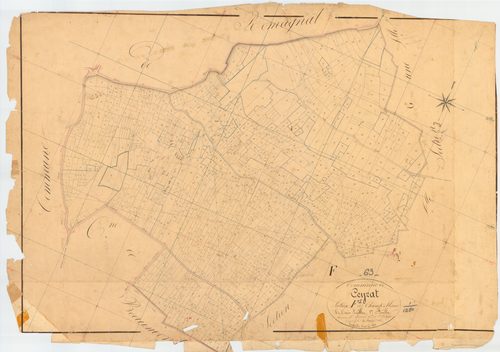 Ceyrat - 51 FI 273      Section F de Champ-Blanc, 1ère feuille