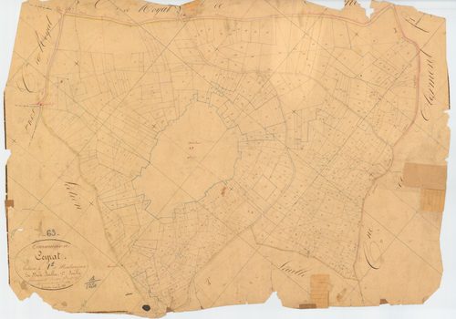 Ceyrat - 51 FI 266      Section A de Montaudoux, 1ère feuille