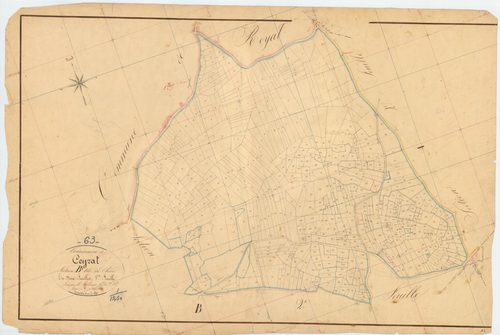 Ceyrat - 51 FI 268      Section B du Chêne, 1ère feuille