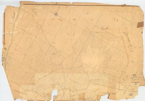 Ceyrat - 51 FI 267      Section A de Montaudoux, 2ème feuille