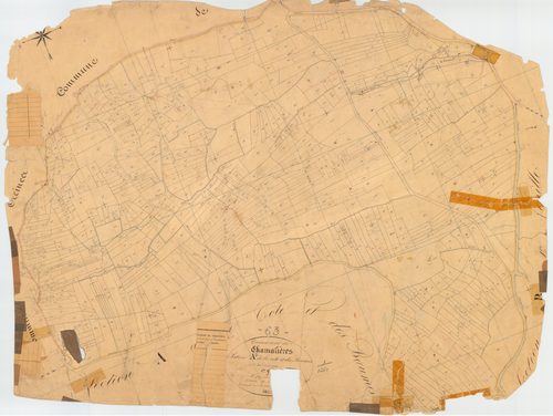 Chamalières - 51 FI 301      Section A de la Côte et des Baumes, 1ère feuille