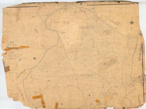 Chamalières - 51 FI 306      Section C de Bellevue, 1ère feuille