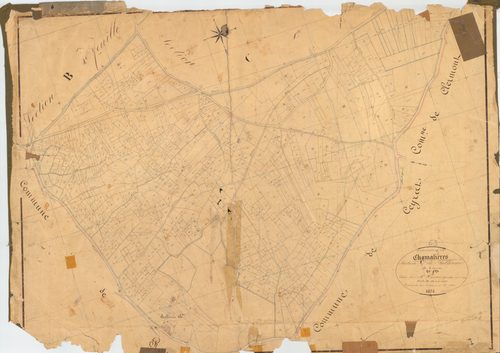 Chamalières - 51 FI 307      Section C de Bellevue, 2ème feuille