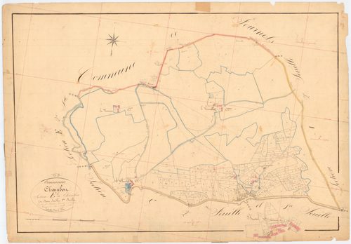 Chambon-sur-Dolore - 55 FI 215      Section E du Chambon, 1ère feuille